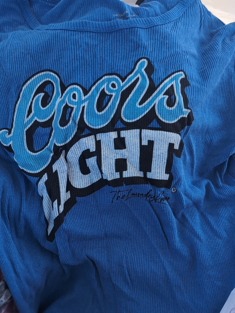 The Laundry Room Coors Light Top- M